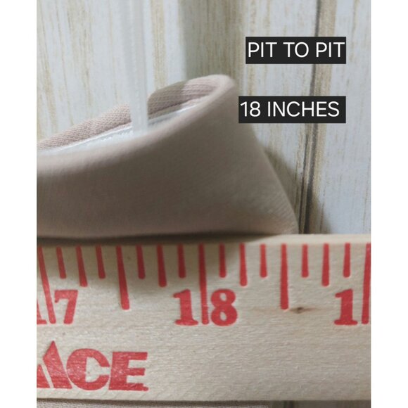 NWT Commense Women's Strapless Beige Mini Dress With Pockets Size XL - Picture 3 of 6